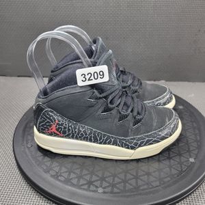 Toddler Sz 12 Black Jordan Deluxe Sneakers